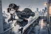 do anime manga illustration, manga comic page