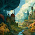 create a fantasy illustration