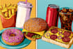 make a food pop art illustration