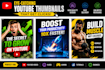 design professional youtube thumbnails in canva