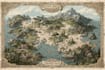map illustration, isometric map, illustrated map,