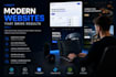 build a modern responsive website or web application
