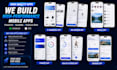 build a custom flutter app for android and ios mobile development