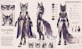 draw custom character reference sheet, oc, anime and furry character design
