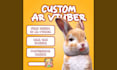 create a custom 3d ar vtuber filter for lens studio snap camera streaming