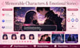 write engaging visual novel script with branching dialogue