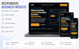 develop a responsive custom PHP website with admin panel