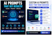 create professional chatgpt, claude and gemini ai prompts