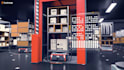 create 3d industrial animation, warehouse walkthrough, manufacturing animation