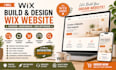 design redesign and develop a custom wix website