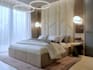 visualize high end contemporary interior design, 3d furniture layout, cgi render