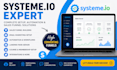 create systeme io sales funnel design systeme io landing page systeme io website