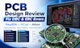fix drc and erc errors, review and optimize your pcb design