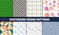 design custom seamless repeating patterns