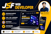 build a custom frontend website with HTML CSS  javascript