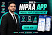 develop hipaa compliant ai healthcare wellness mobile app