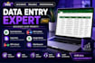 accurate data entry and excel data entry