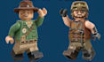 create custom 3d lego model, lego minifigure, moc and lego character