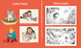 create a whimsical childrens book illustration