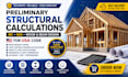 do preliminary structural calculations ibc nds wood and beam design for USA code