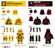 create custom lego decal for minifigure uv and pad printing, head torso, helmet