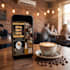 design editable coffee shop social media canva templates