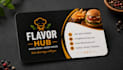 make clean and modern business card design print ready