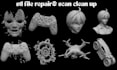 do stl file repair edit obj  fix edit modify stl 3d scan cleanup  3d printing