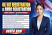 handle UK vat registration, hmrc registration