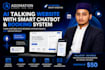 build an ai talking website with smart chatbot and booking system