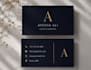 design professional business cards in canva