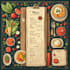restaurant menu, food menu design, digital menu, cafe menu