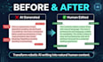 humanize, edit and proofread ai generated content