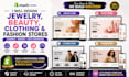 design jewelry website, beauty store, clothing store