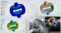 do wind turbine fea, gear dynamics and aircraft landing gear simulation in ansys