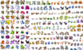 make pokemon art, trainer sprite, fakemon sprite sheet, tileset pixel animation