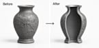 hollow, optimize and prepare stl files for 3d printing