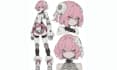 create custom character design concept art anime furry oc reference sheet