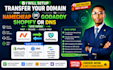 setup transfer your domain from namecheap to godaddy shopify or dns vice versa