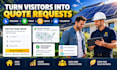 build solar company website in wordpress with quote request funnel
