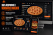 build an interactive fast food website with live customizer