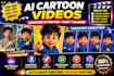create ai cartoon videos with consistent characters