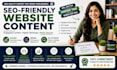 write SEO friendly website content for your business