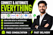integrate zoho CRM quickbooks stripe zapier google workspace api webhook wati