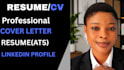 create professional hospitality resume, hotelier, chef CV
