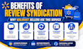 set up walmart review syndication
