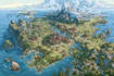 make fantasy map or any world map art for you