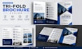design modern professional tri fold brochure