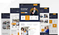 design a lawyer website, law firm website or attorney website