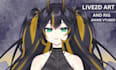 draw and rig 2d vtuber model, live2d vtuber, live2d rigging, vtuber design